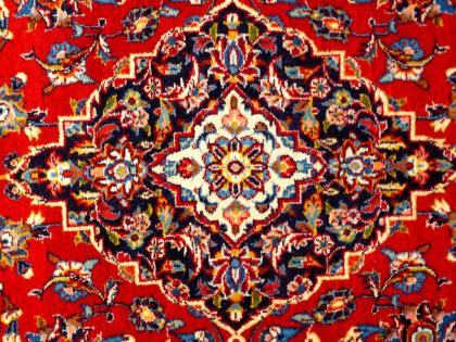 Sammlerteppich Keschan 203x136 alt (T016)