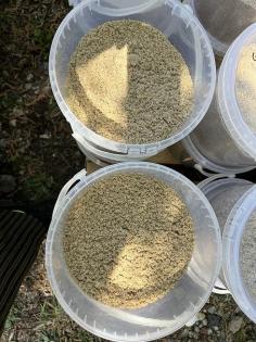 Aquariumsand Sand 5kg/ 3€ Eimer oder ganze Palette 45 Eimer/ 100€