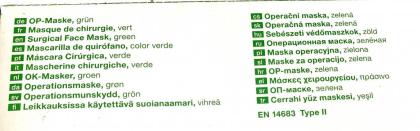 Mundschutz Op-Masken 3-Lagig