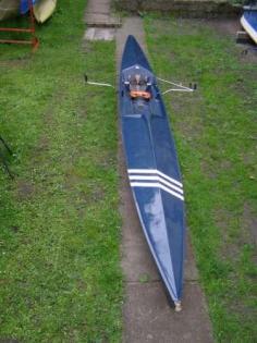 Baumgarten Fun Trainer sportliches Ruderboot mit Rollsitz