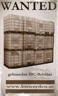 Bieten und Suchen gebrauchte IBC Tanks