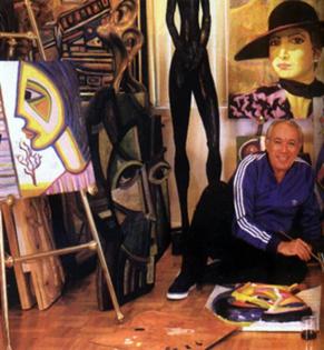 Anthony Quinn Kunstwerk signiert. NEU. Kunstdruck. Rarität. Andenken.