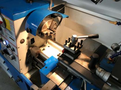 Industrie Drehbank Drehmaschine Knuth Basic 180 Super mit 3 Achsen