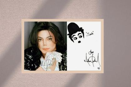 MICHAEL JACKSON Kunstwerk 