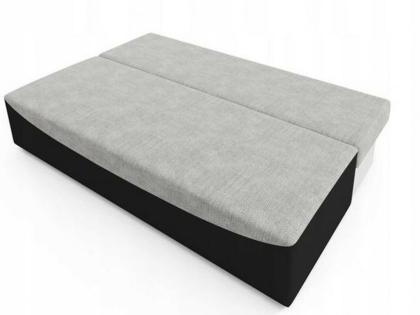 Sofa Couch Victoria Schlafsofa ausziehbar mit Schlaffunktion mit Kissen