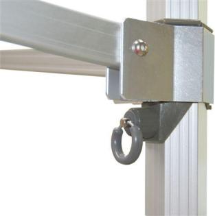 SUPER Faltzelt Aluminium ALU LUX 50 6, 0 x 4, 0 Meter