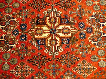 Sammlerteppich Keschan 154x106 antik (T109)