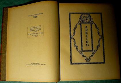Sammlerbuch Pietro Aretino von 1921. BU007