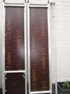 Gerüst Rollgerüst Baugerüst Layher Aluminium AH 8, 5m