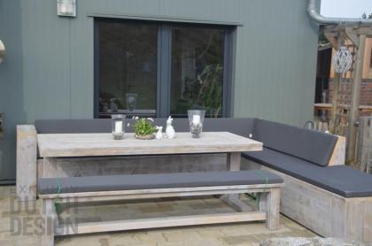 Bauholz Eckbank Chemnitz von www.exklusivdutchdesign.de
