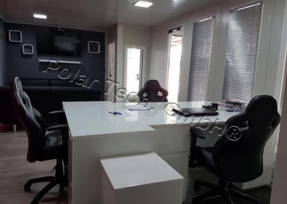 Bürocontainer Lagerhallencontainer Gartenhaus 9, 50m x 4, 00m x 2, 50m