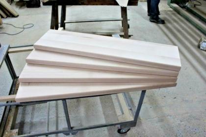 TREPPENSTUFEN RENOVIERUNGSSTUFE TREPPENSANIERUNG BUCHENHOLZ 40mm 4cm