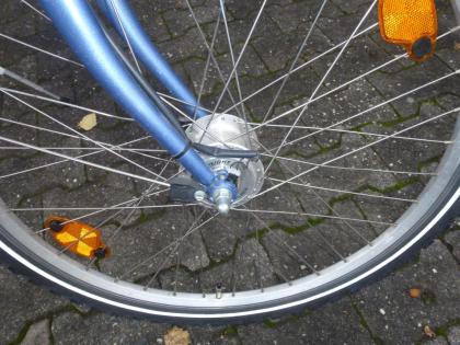 (40) 7 Gng Rücktrittsbremse 26 Zoll Rh 43 mit Nabendynamo Aluminium Rahmen