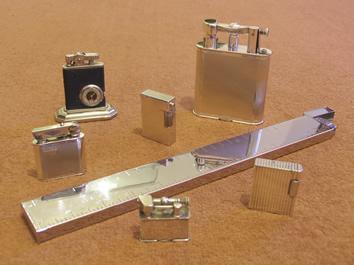 Seltene Benzin Feuerzeug Sammlung