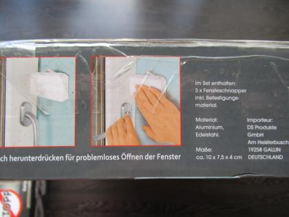 6x Fenster-Schnapper - Höhle der Löwen. Erhöhte Sicherheit für Ihr Zuhause!
