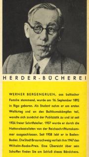 Werner Bergengruen  -  Römisches Erinnerungsbuch