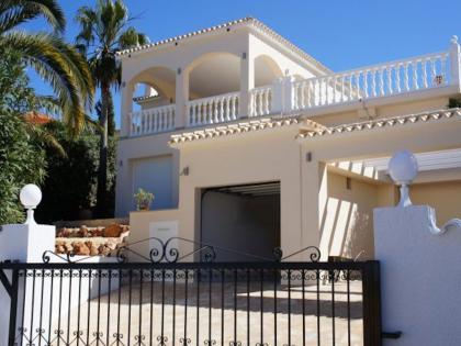 Spanien Ferienhaus Costa Blanca privater Pool + Meerblick in Dénia zu vermieten