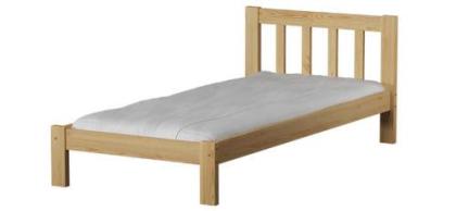 Bett Massivholzbett Lattenrost 90x200 Ehebett Jugendbett Holzbett in 2 Farben Mö