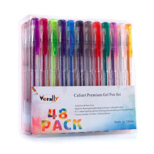 Promotion---Glitzer Gelstifte Set |bunte Stifte 48 Farben|