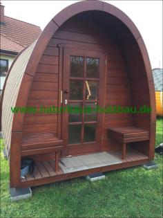 Schlaffass, Campingfass, Fasssauna, Saunafass, Gartensauna, Außensauna, Saunapod