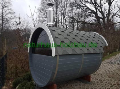 Fasssauna, Saunafass, Gartensauna, Aussensauna, Saunahäuser, Saunakota, Saunaton