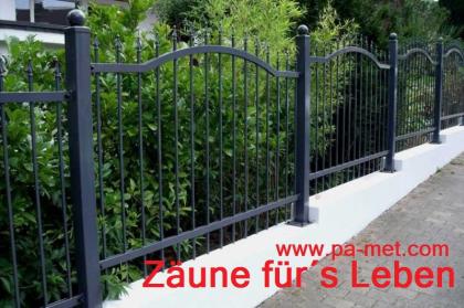 ZÄUNE, METALLZAUN, TORE, SCHMUCKZAUN, SICHTSCHUTZZÄUNE direkt v. Hersteller a.PO