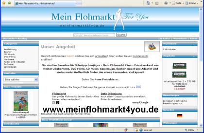 Second Hand - Artikel - Mein Flohmarkt 4You - Privatverkauf