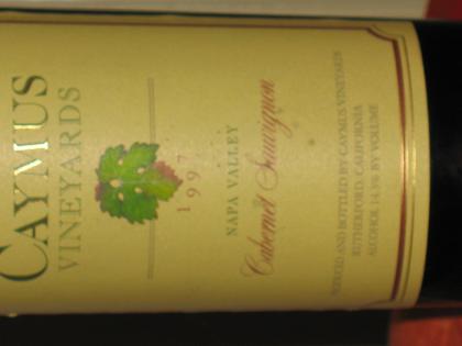 Caymus Vineyards 1997