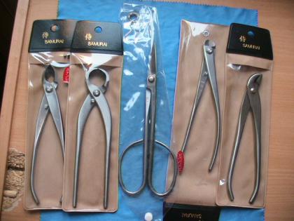 Bonsai Edelstahl Werkzeug Set