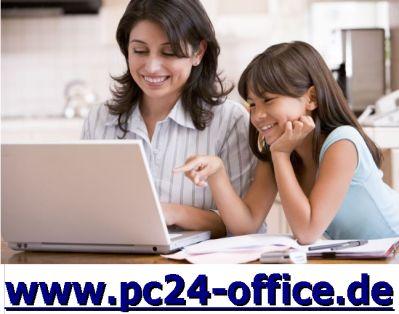 Halt! Online Job mit PC im Home Office, Bürotätigkeit als Heimarbeit.