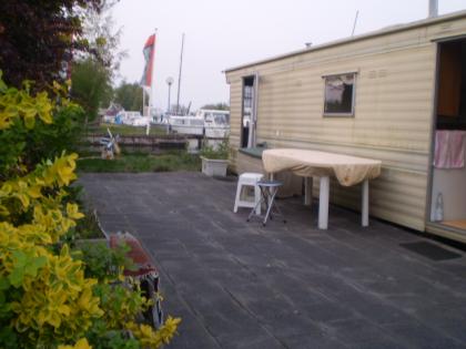 Mobilheim zu verkaufen, Ijsselmeeer, NL, Yachthafen de Driesprong, Langelille