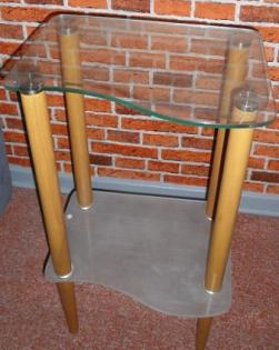 Beistelltisch Glas