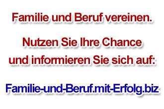 Familie und Beruf vereinen. Arbeiten Sie bequem von zu Hause aus.