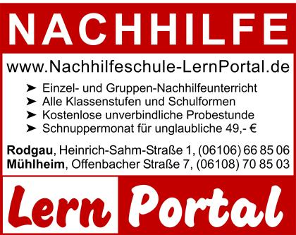 Nachhilfelehrer gesucht (m/w)