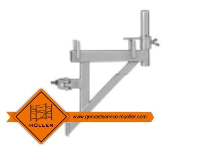 Gerüst, Gerüstteile,Plettac kompatibel Uni 70,Konsole 32 mit Rohrverbinder,Bauge