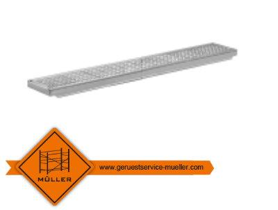 Rux kompatibel,Belagbohle Stahl 250 x 29,Baugerüst, Fassadengerüst, Gebrauchtger