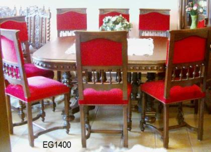 Antiquitäten, Antike Essgruppe