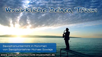 Saxophonunterricht München Saxophonlehrer