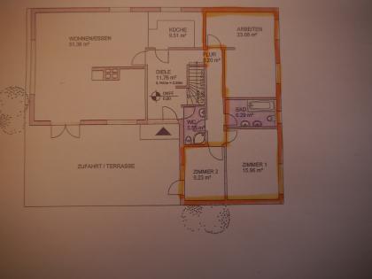 3 Zimmer, eig. Bad in großem schönen Haus zu vermieten