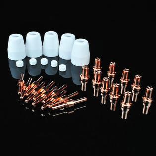 30tlg Zubehörset Schneiddüse Set für Plasmaschneider CUT50/CUT40
