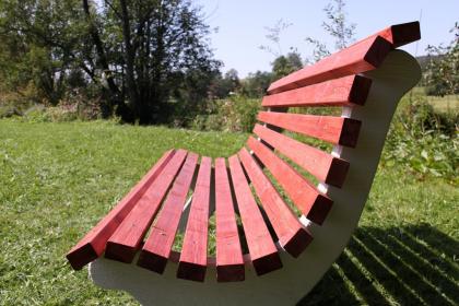 Eigene Gartenbank zum selber bauen