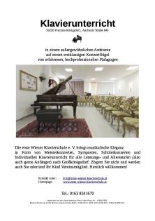 Erste Wiener Klavierschule macht Sie glücklich mit Musik