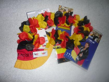 Fußballfanpaket Deutschlandfarben