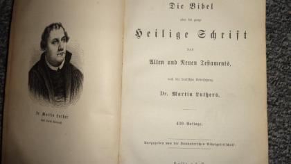 Bibel aus 1893, Luther