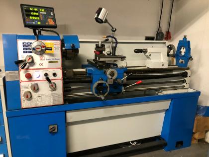 Industrie Drehbank Drehmaschine Knuth Basic 180 Super mit 3 Achsen