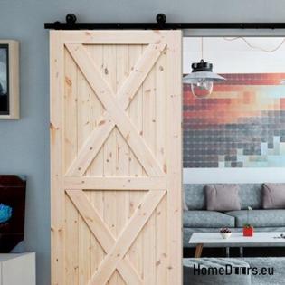 RADEX LOFT XX 60 70 80 90 Holztüren Rohholzflügel mit Knoten