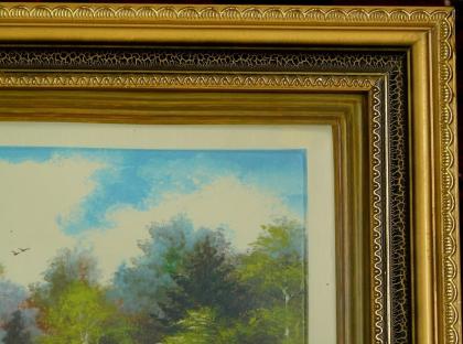 Materialbild-Bild hinter Glas 60x44 (B060)