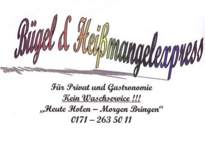 Bügel und Heißmangelexpress