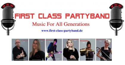 FIRST CLASS PARTYBAND = Top Party- und Tanzmusik Band