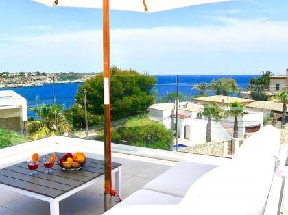 Casa Poggibonsi al Mar - Cala Llombards/ Santanyi/ Mallorca - Pool, Meerblick